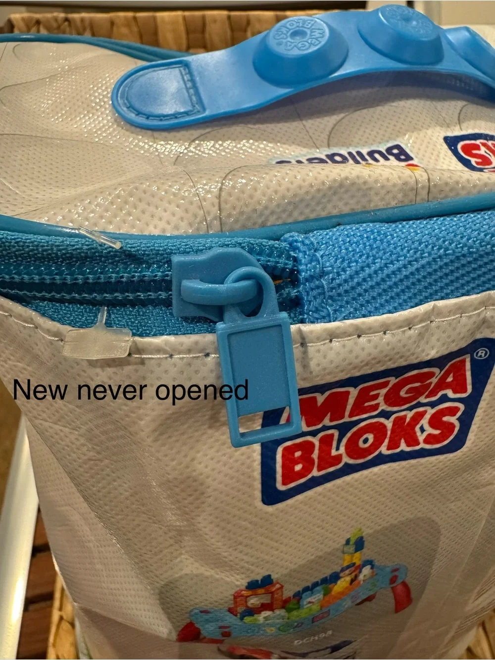 Mega Bloks First Builders 80-Piece Big Building Bag ages 1-5 Fisher-Price